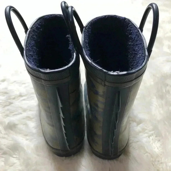 Camo Dinosaur  Rain Boots Size 10 - Picture 5 of 16